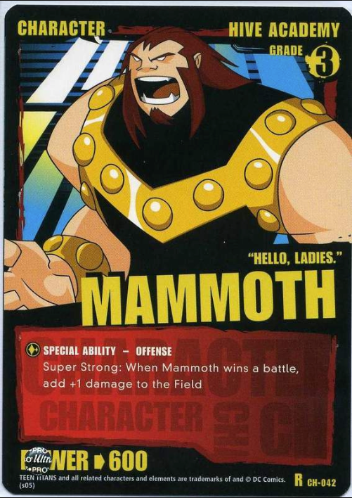 Mammoth (grade 3) - Unlimited